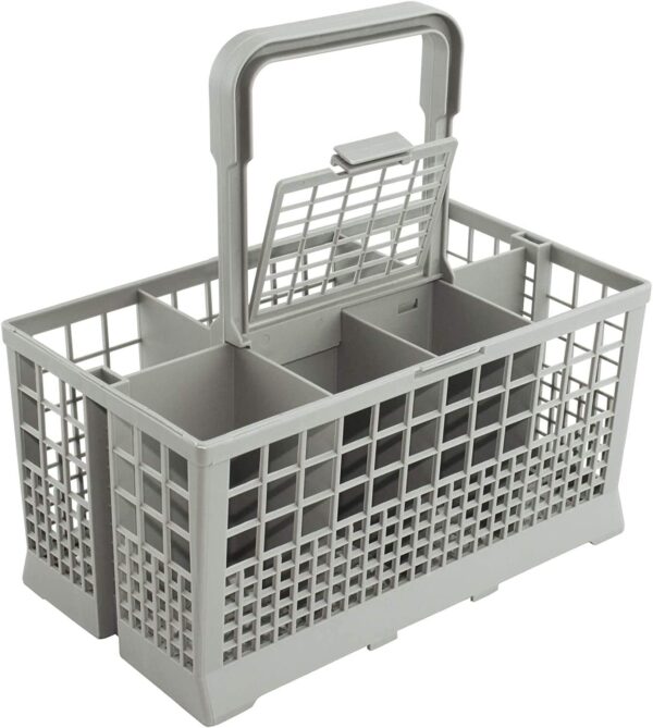 Fanno-Universal Dishwasher Cutlery Basket with 7 Compartments for Easy Cleaning