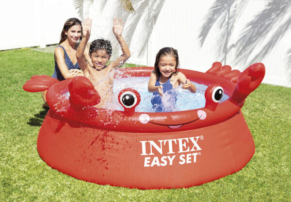 Fanno-Inflatable Kids Pool Easy Set 1.83m x 51cm Perfect for Toddlers Fun Water Play