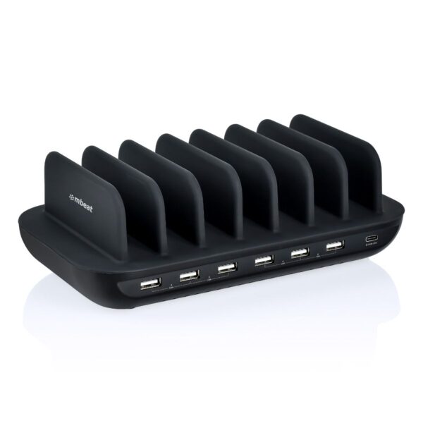 Fanno-7-Port USB and USB-C Charging Station for Multiple Devices Fast Charge 60W