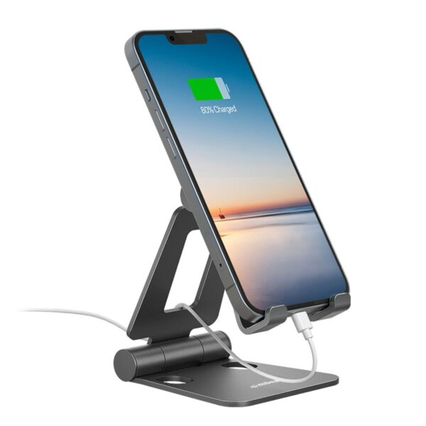 Fanno-Adjustable Hands-Free Mobile Stand for Smartphones and Mini Tablets Up to 10 Inches