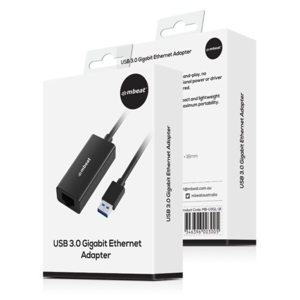 Fanno-USB 3.0 Gigabit Ethernet Adapter for High Speed LAN Connection 1000Mbps