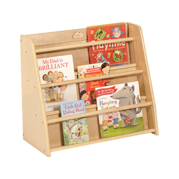 Fanno-Toddler Bookcase with Transparent Acrylic Board for Easy Book Access and Safety