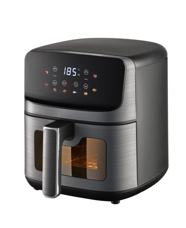 Fanno-5L Digital Air Fryer with Viewing Window and Digital Display