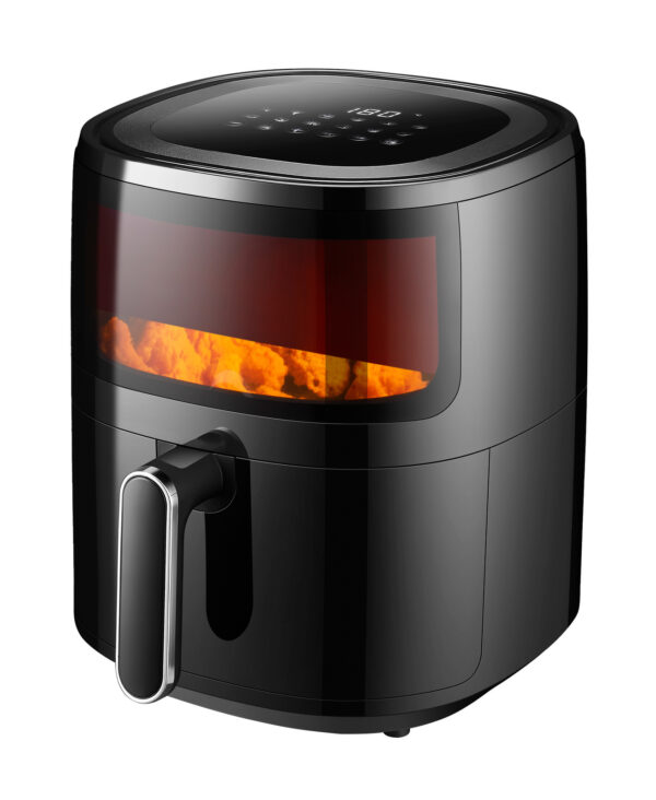 Fanno-6L Digital Air Fryer with Glass Window for Healthy Frying and Cooking Efficiency