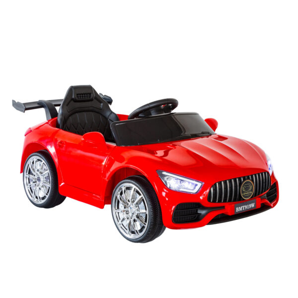 Fanno-Mercedes-inspired Design Ride-on (Red) Electric Car with Parental Remote Control