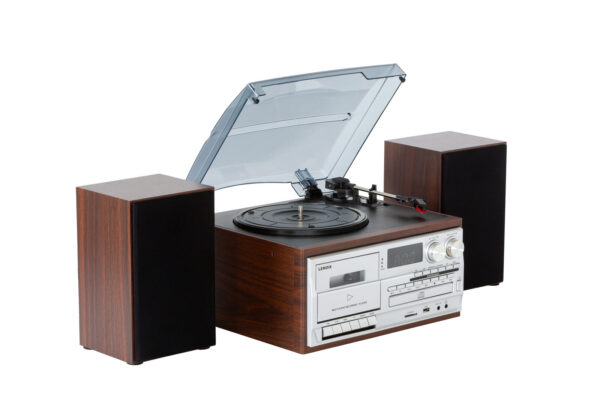 Fanno-Universal Home Entertainment System with Bluetooth 5.0 for Vinyl CDs and Cassette