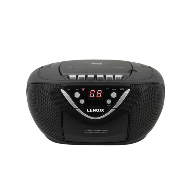 Fanno-Portable CD Cassette Player with AM FM Radio and AUX Input for Music Playback