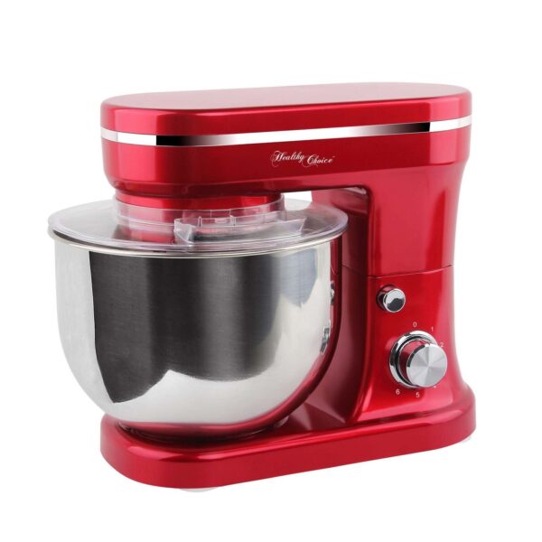 Fanno-1200W Stand Mixer 5L Kitchen Mixer with Bowl Whisk Dough Hook and Paddle Beater