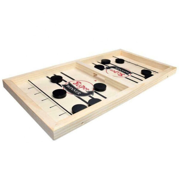 Fanno-Fast Sling Puck Board Game for Kids Interactive Family Fun Educational Toy