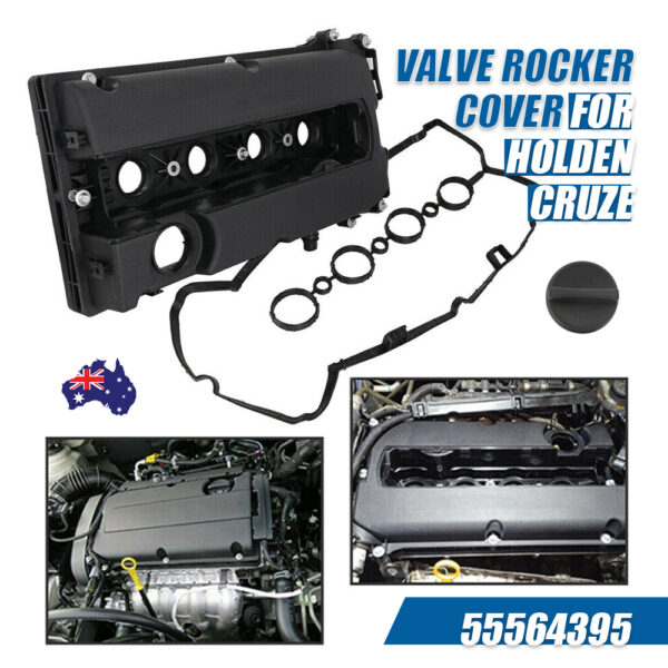 Fanno-Rocker Cover with PCV Valve and Gasket for Holden Cruze Astra 1.6L 1.8L 55564395