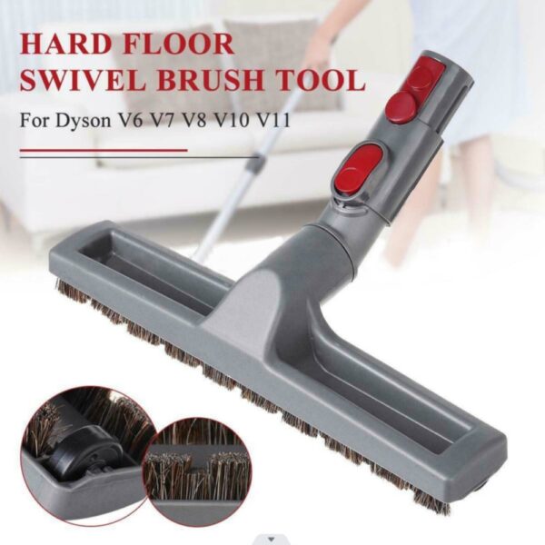 Fanno-Hard Floor Brush Head Compatible with Dyson V6 V7 V8 V10 V11 Vacuum Cleaner Parts