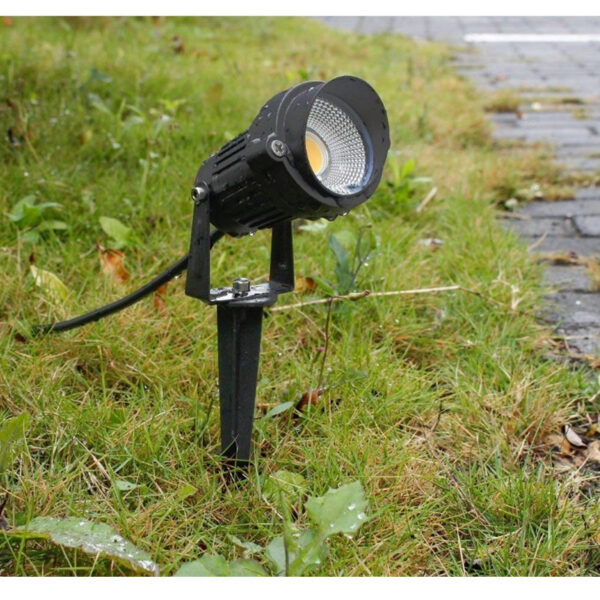 Fanno-5W LED Landscape Lights Warm White Waterproof Outdoor Garden Spotlights 12V