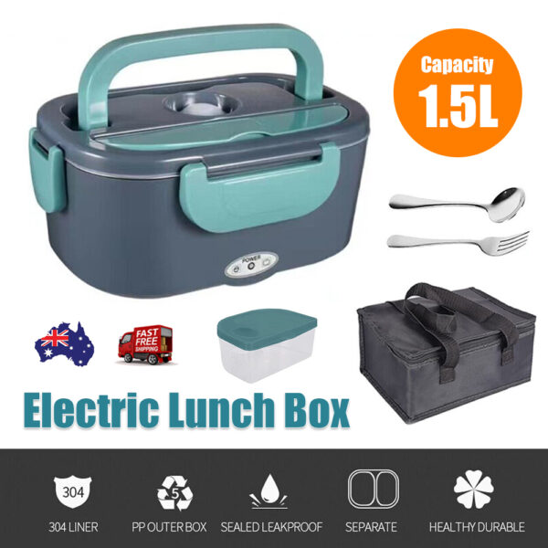 Fanno-Electric Lunch Box Food Warmer Portable Leakproof Heating for Car Home Office