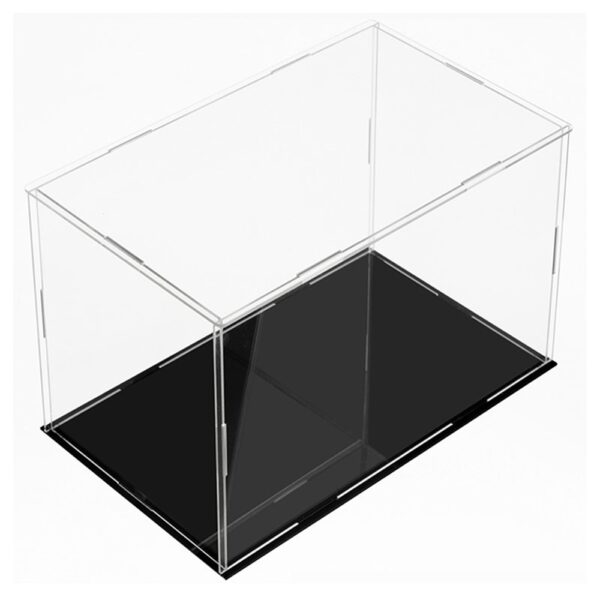 Fanno-Acrylic Display Box 35x25x20CM Dustproof Waterproof Storage for Collectibles