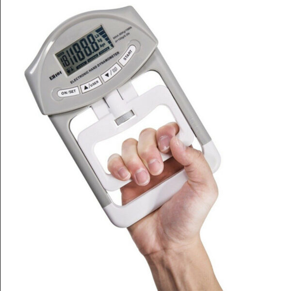 Fanno-Digital Dynamometer Hand Grip Strength Tester with LCD Display and Batteries Included