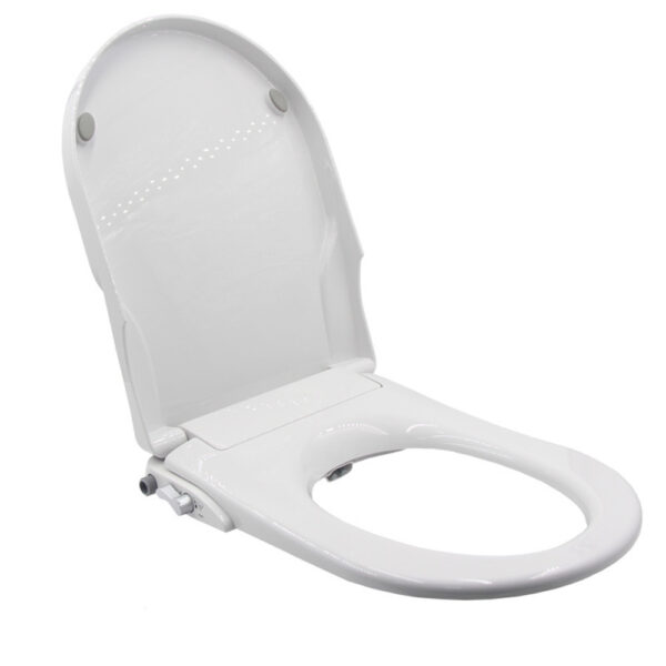 Fanno-Non Electric Bidet Toilet Seat D Shape Dual Nozzle Spray Water Wash Bathroom Accessory