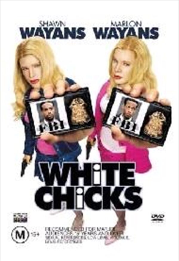 Fanno-White Chicks DVD Comedy Movie FBI Agents Undercover Kidnap Rescue Action Film