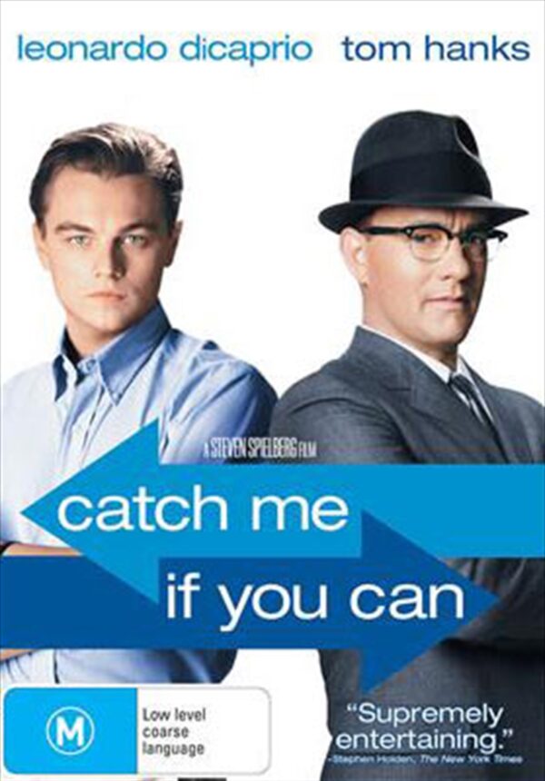 Fanno-DVD Catch Me If You Can Movie for Home Entertainment and Movie Night