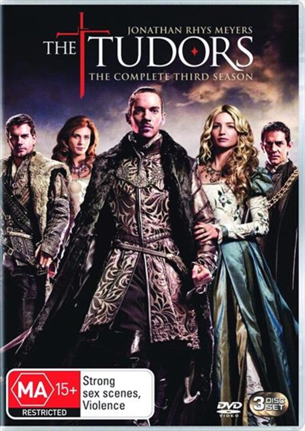 Fanno-Tudors Complete Season 3 DVD Historical Drama Royalty Politics and Betrayal