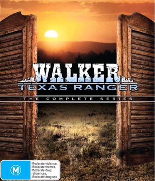 Fanno-Complete Series DVD Walker Texas Ranger Starring Chuck Norris Action Drama Collection