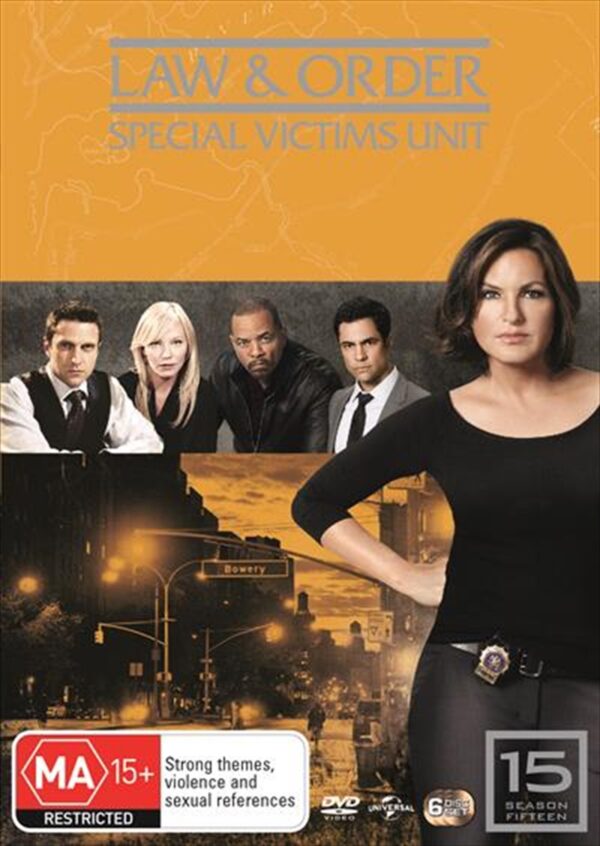 Fanno-Law and Order Special Victims Unit Season 15 DVD Police Procedural Drama Series