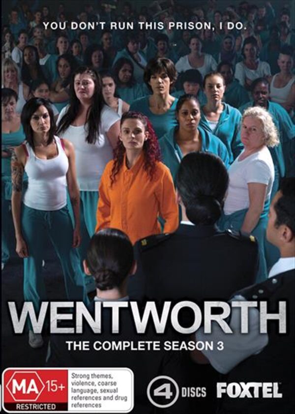 Fanno-Wentworth Season 3 DVD Compatible with Great Quality Movies and TV Shows