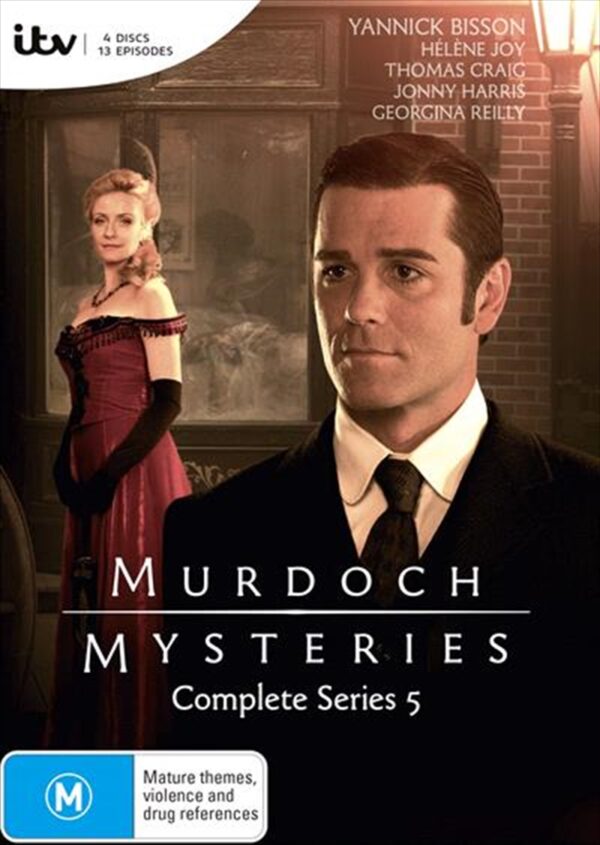 Fanno-Murdoch Mysteries Series 5 DVD Detective William Murdoch Forensic Crime Drama