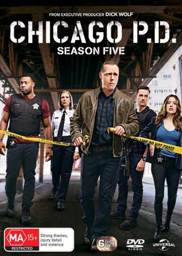 Fanno-Chicago P.D. Season 5 DVD Box Set for Fans of Crime Drama and Police Shows