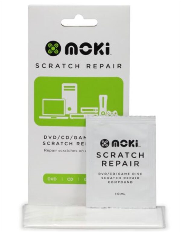 Fanno-Scratch Repair Kit for DVDs CDs and Game Discs Cleans and Repairs Scratches