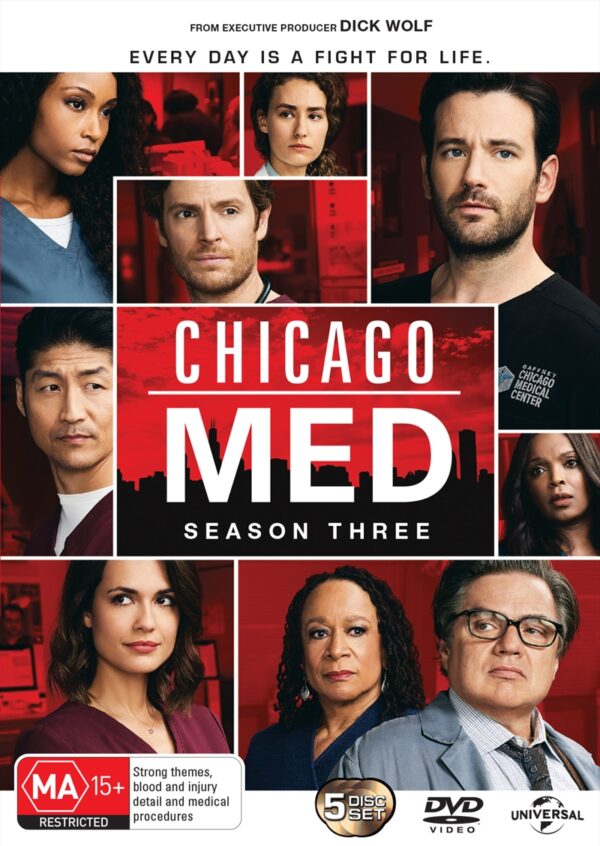 Fanno-Chicago Med Season 3 DVD Emergency Room Drama Medical Series TV Show