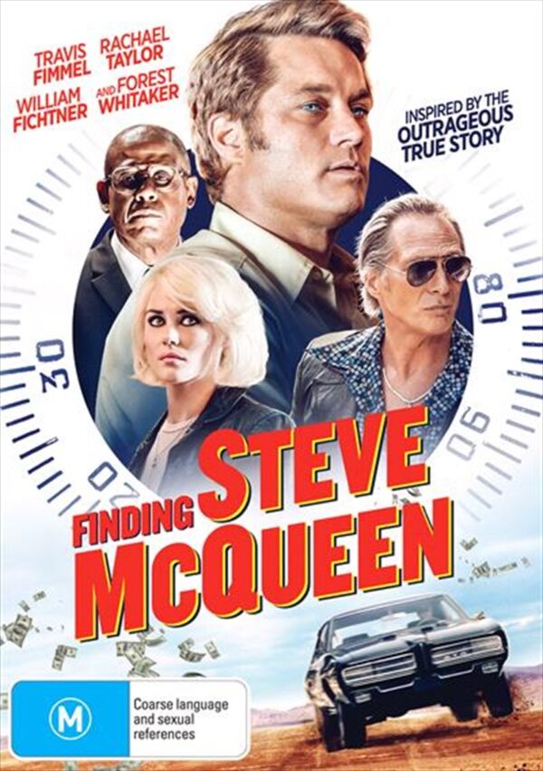 Fanno-Finding Steve McQueen DVD True Story of Heist and Love Adventure Film