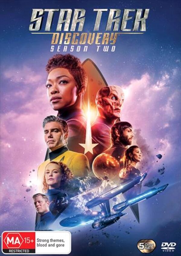 Fanno-Star Trek Discovery Season 2 DVD Sci-Fi Adventure Space Exploration Series