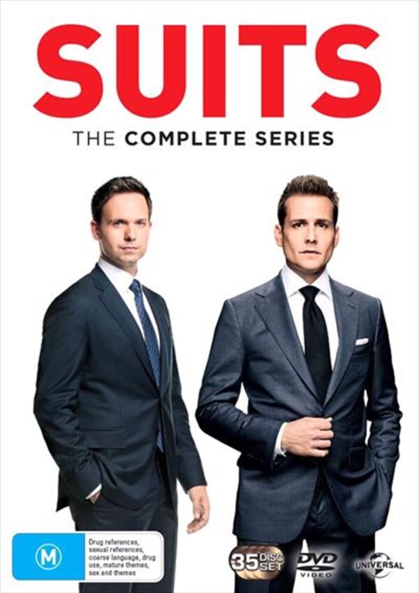 Fanno-Suits Complete Series Boxset DVD Seasons 1 to 9 Legal Drama TV Show