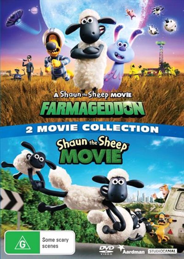 Fanno-Shaun The Sheep Movie Farmageddon and Shaun The Sheep Movie Double Pack DVD