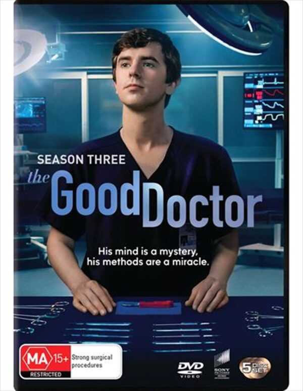 Fanno-Good Doctor Season 3 DVD for Fans of Medical Drama and Inspiring Stories