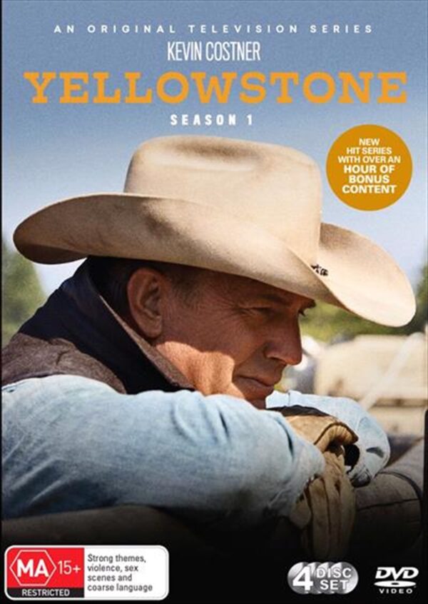 Fanno-Yellowstone Season 1 DVD Ranching Family Drama Land Conflict and Survival