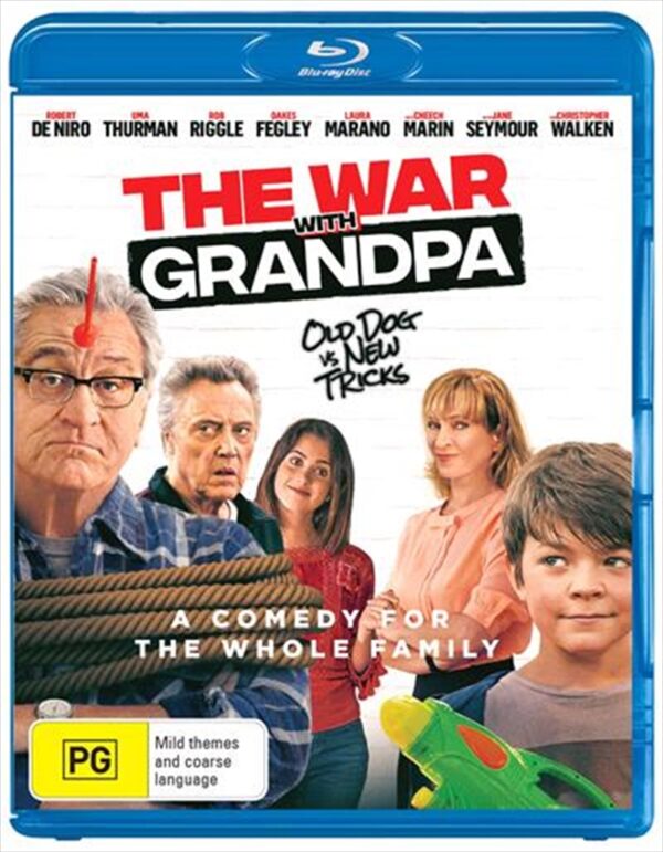 Fanno-Blu-ray War With Grandpa Family Comedy Movie for Kids and Adults