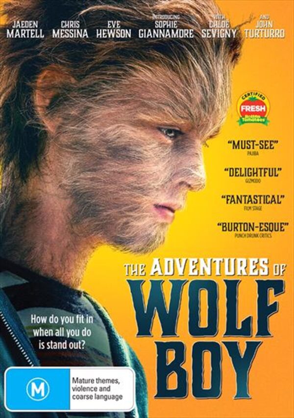 Fanno-Adventures of Wolfboy DVD Coming of Age Story with Unique Condition and Strong Message