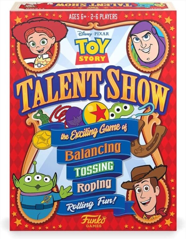 Fanno-Toy Story Talent Show Game for Family Fun with Woody Buzz and Friends