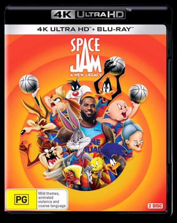 Fanno-Blu-ray UHD Space Jam A New Legacy Movie for Home Entertainment