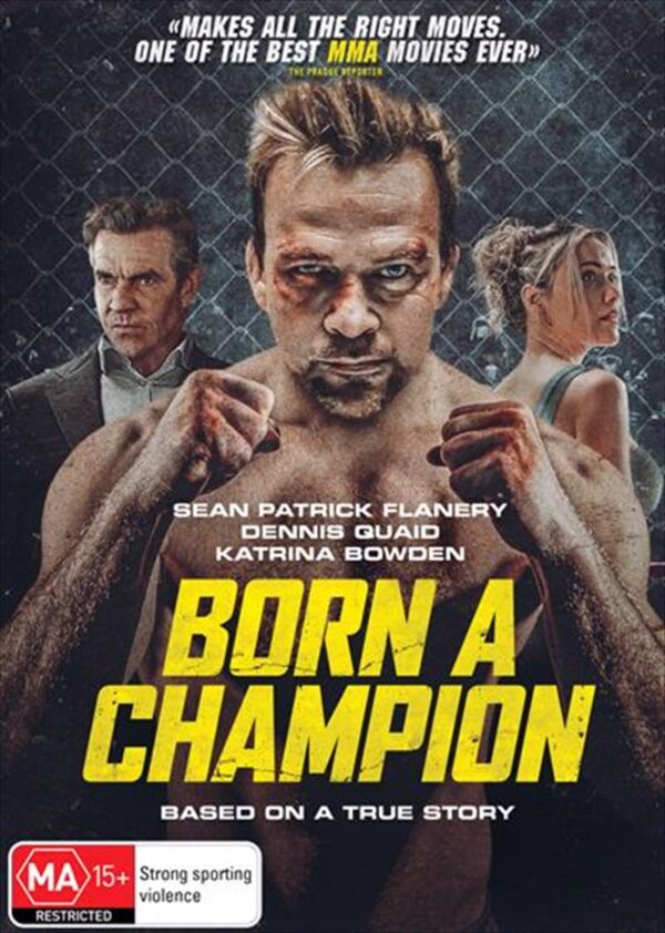 Fanno-Born A Champion DVD Martial Arts Action Film with Dennis Quaid and Sean Patrick Flanery