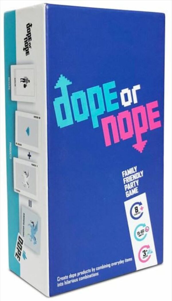 Fanno-Family Friendly Party Game Create Hilarious Inventions with Dope or Nope Game