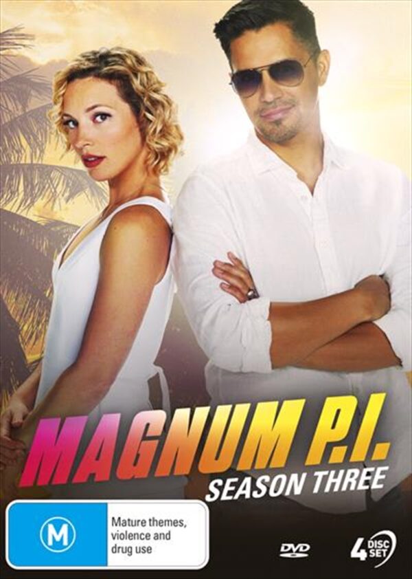 Fanno-Magnum P.I. Season 3 DVD Complete Series Private Investigator Action Drama