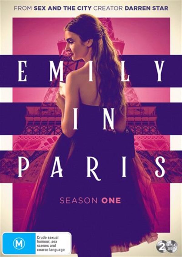 Fanno-Emily In Paris Season 1 DVD Romantic Comedy Series for Fans of French Culture