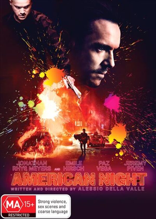 Fanno-Neo-Noir Action Thriller American Night DVD Art World Kidnapping and Betrayal