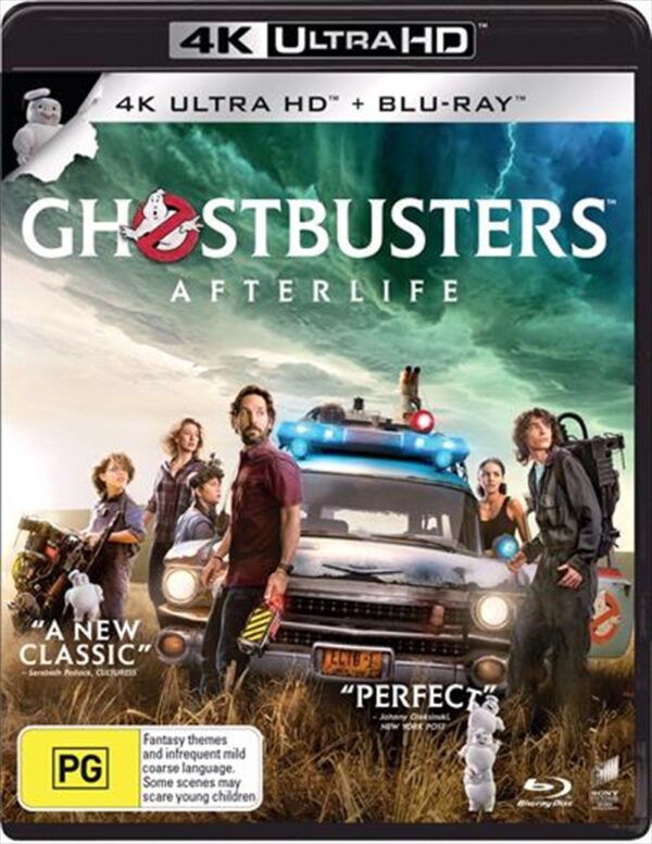 Fanno-Ghostbusters Afterlife Blu-ray and UHD Compatible with All Blu-ray Players