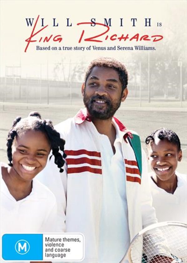 Fanno-King Richard DVD Inspiring True Story of Venus and Serena Williams Journey