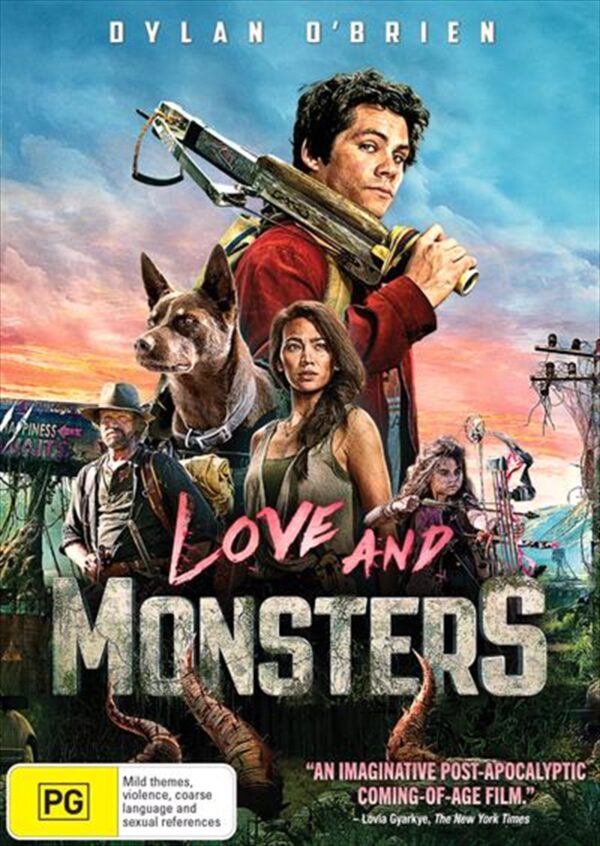 Fanno-Love And Monsters DVD Survival Adventure in a Monster Apocalypse Romance Film