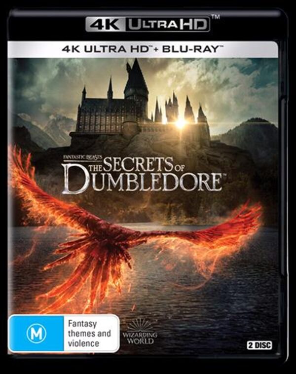 Fanno-Fantastic Beasts The Secrets Of Dumbledore Blu-ray and UHD Movie Combo Pack