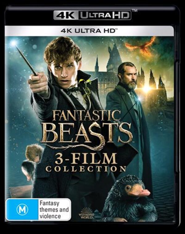 Fanno-Fantastic Beasts UHD 3 Film Collection Magical Adventures for Harry Potter Fans